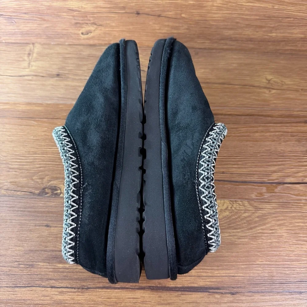 Ugg Tasman Slipper Mules Clogs Men’s‎ Size 9 Shoes Black Suede